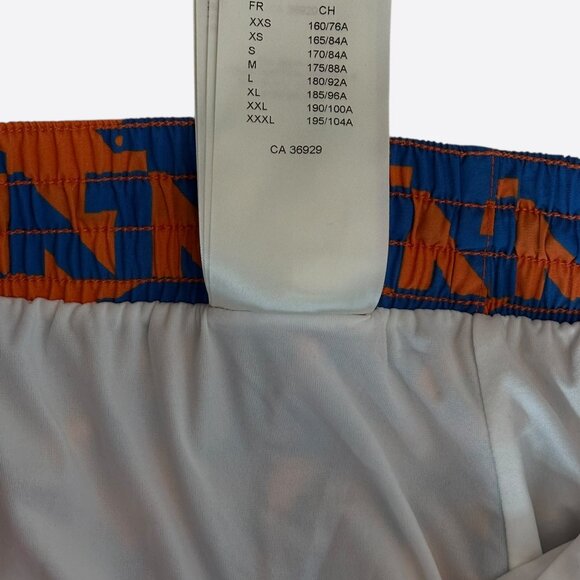 Louis Vuitton Blue & Orange Dove Print Swimshorts - Picture 7 of 7